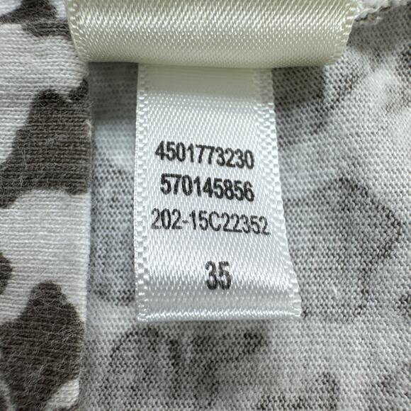 Animal Print T-Shirt AOP Giraffe Safari Whimsy Busy Mom Grunge READ Chicos 2 (L) - Picture 12 of 14